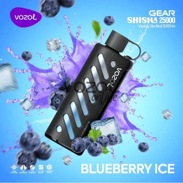 Vozol Gear Shisha 25000 – Blueberry Ice