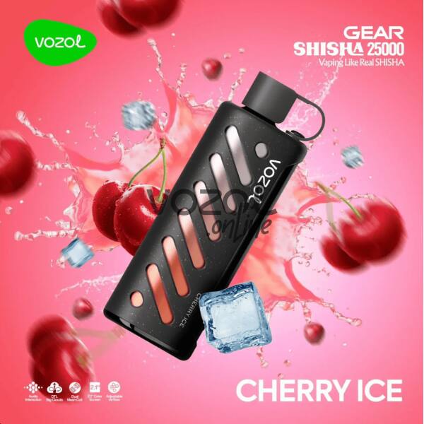 Vozol Gear Shisha 25000 Cherry Ice