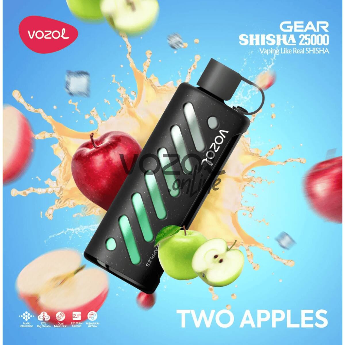 Vozol Gear 25000 Disposable Two Apples