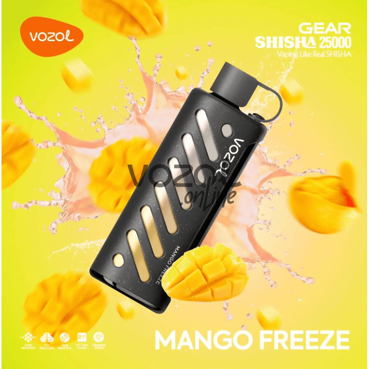 Vozol Gear 25000 Mango Freeze