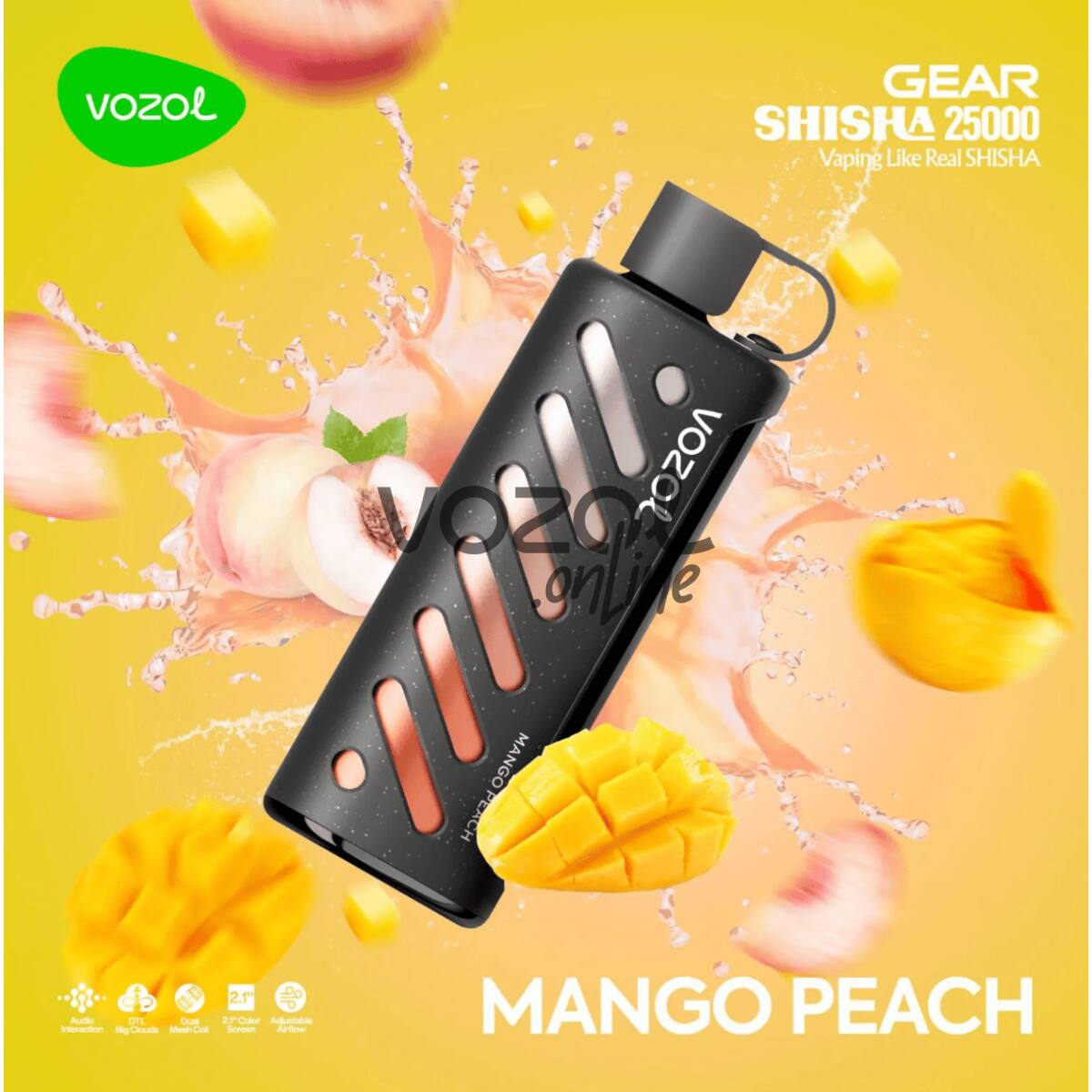 Vozol Gear 25000 Mango Peach