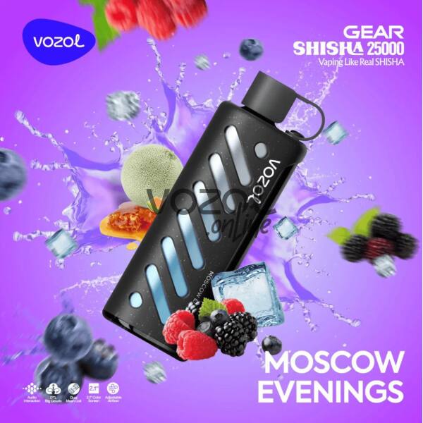 Vozol Gear Shisha 25000 Moscow Evenings