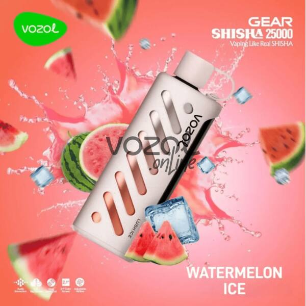Vozol Gear Shisha 25000 Watermelon Ice