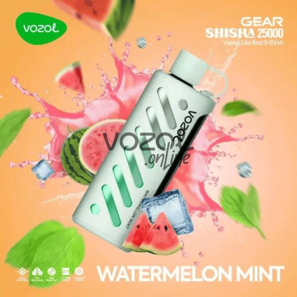 Vozol Gear Shisha 25000 Watermelon Mint