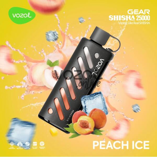 Vozol Gear Shisha 25000 Peach Ice