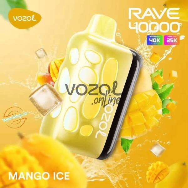Vozol Rave 40000 Mango Ice