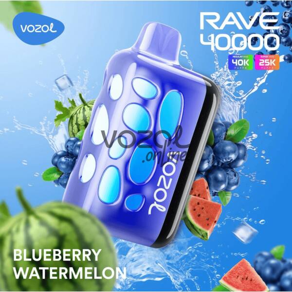 Vozol Rave 40000 Blueberry Watermelon