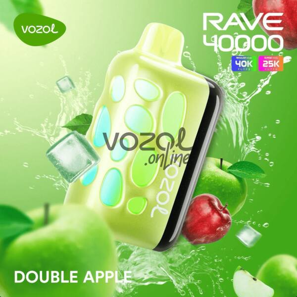 Vozol Rave 40000 Double Apple