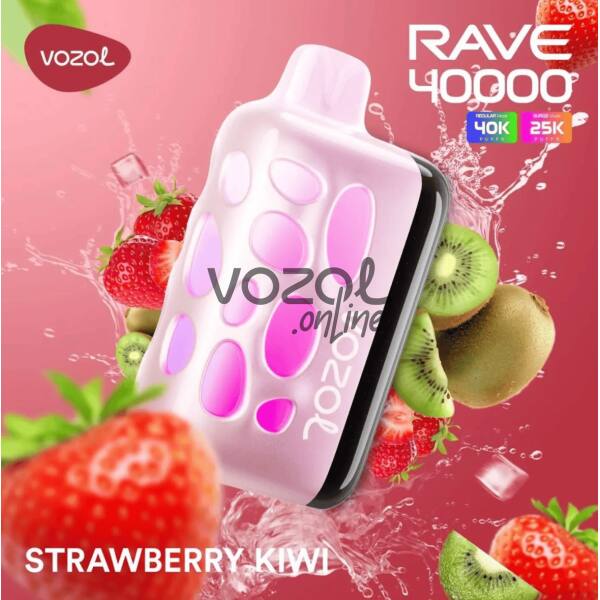 Vozol Rave 40000 Strawberry Kiwi