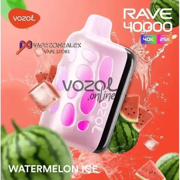 Vozol Rave 40000 Watermelon Ice