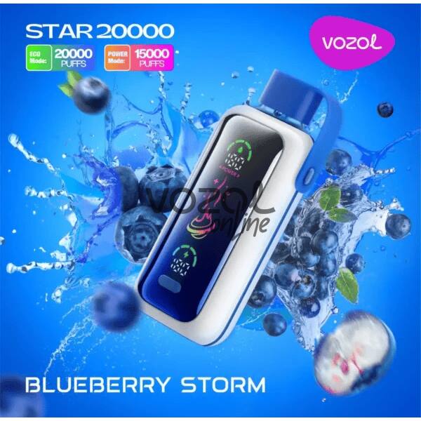 Vozol Star 20000 Blueberry Storm