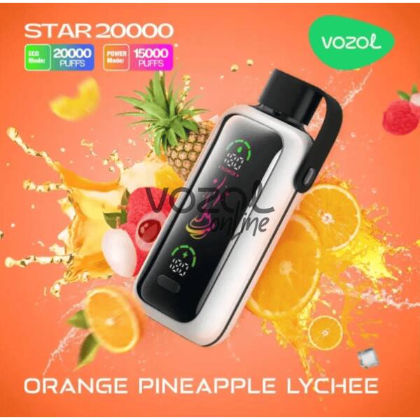 Vozol Star 20000 Orange Pineapple