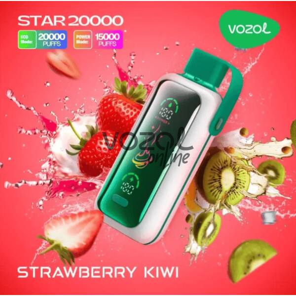 Vozol Star 20000 Strawberry Kiwi