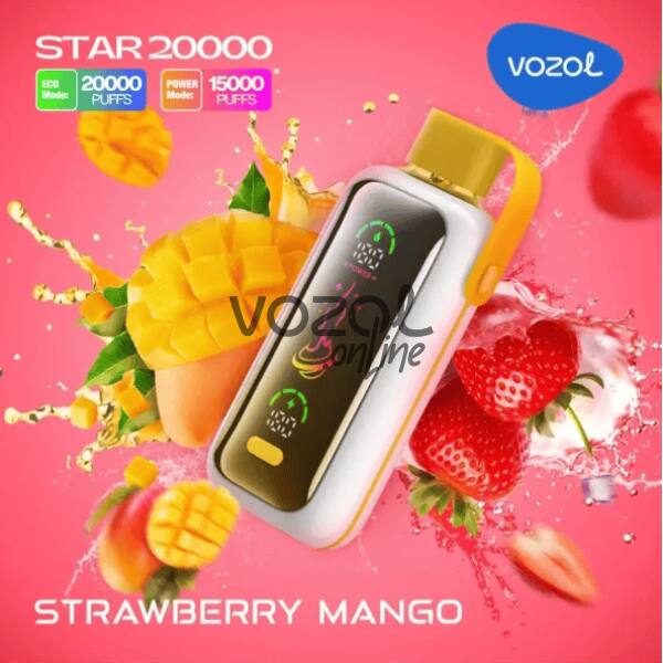 Vozol Star 20000 Strawberry Mango